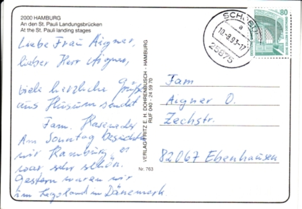 Hamburg - D 1993 95 005 ●